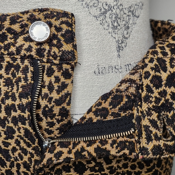 Vintage 90s Cheetah Mini Skirt - Picture 6 of 10